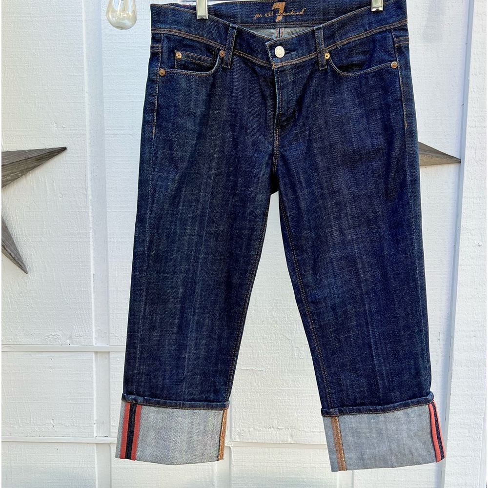 Y2K 7 for all Mankind - Mia cropped jeans.